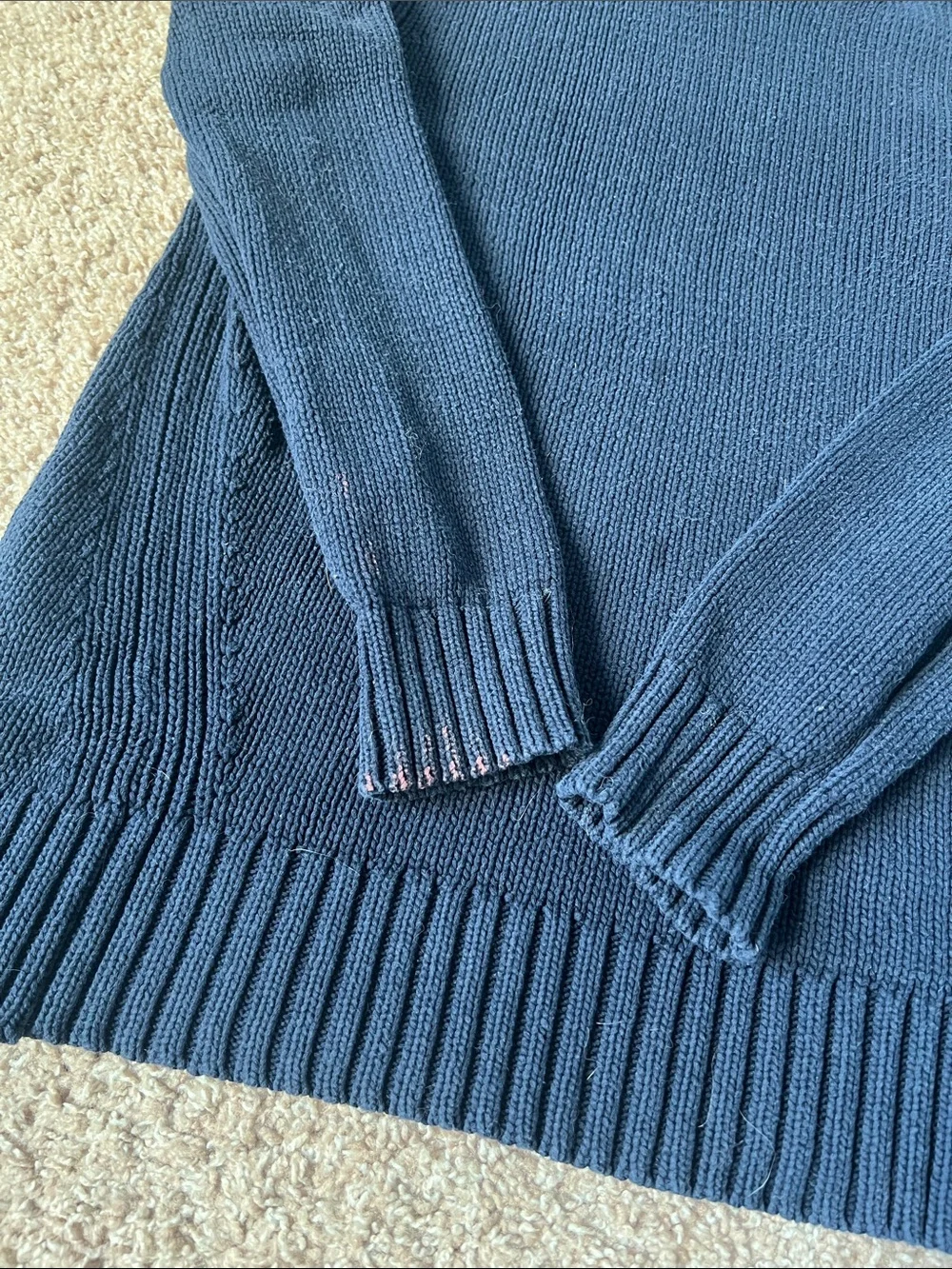 J.crew. Rollneck Sweater in Navy